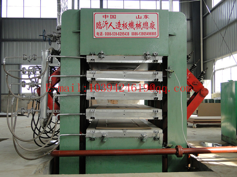 Door skin hot press machine/4x7ft Wooden molded door hot press
