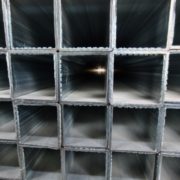 Tubo quadrato zincato 78*78*1,9 mm