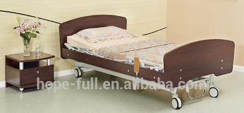 back rest up and down home care bed