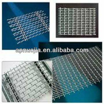 lead crimped wire mesh (manufacturer ISO9001 )