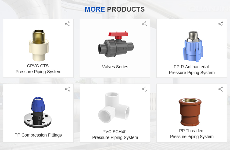 Water Supply PVC Plastic Water Connection Fittings Flexible Rubber Pipe Joints Connect Movable Casing Flange