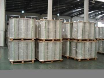 Glossy polypropylene plastic film