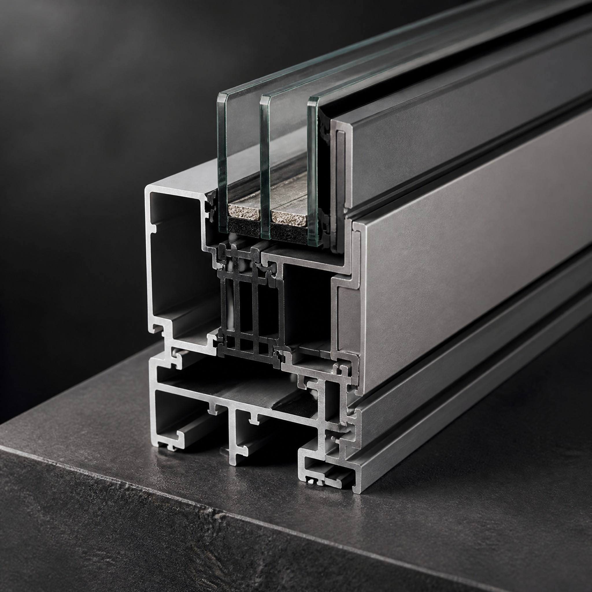 Aluminum Profile Cross-Section