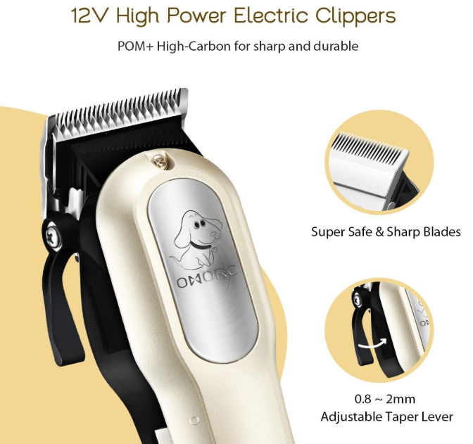 Dog Clippers with 12V High Power