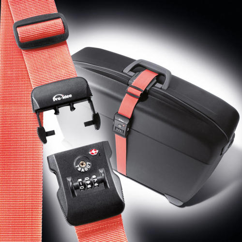 OEM Custom Luggage Strap with Lock