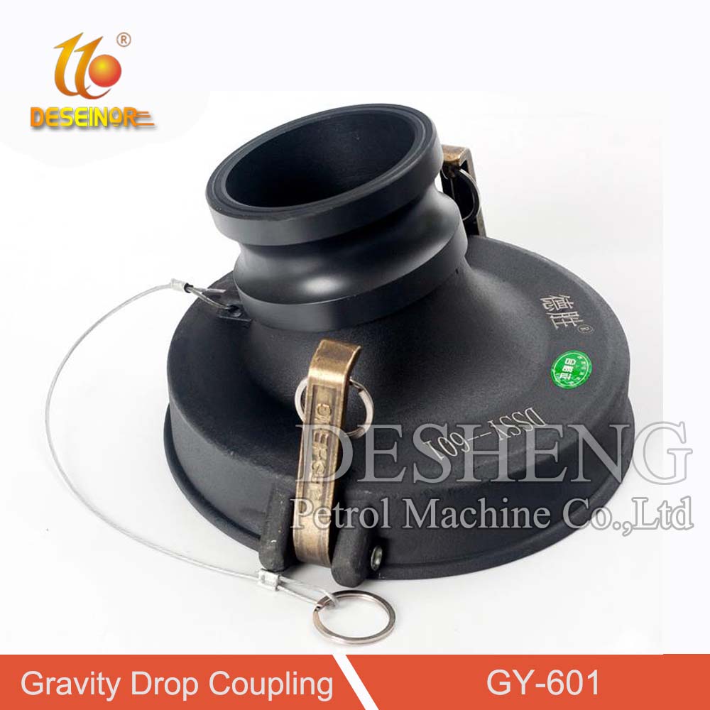 4" Aluminum API Gravity Drop Coupler Anti siphon