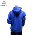 Blauwe katoenen pullover-hoodies