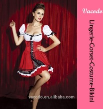 Vacodo Halloween Queen Costumes Sexy Adult Womens Party Pirate Red Costumes