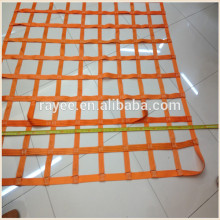 flat webbing cargo net trailer cargo net 6 hooks,roof wraparound net,Automotive safety net