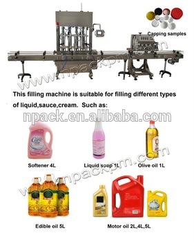 automatic engine oil filling line