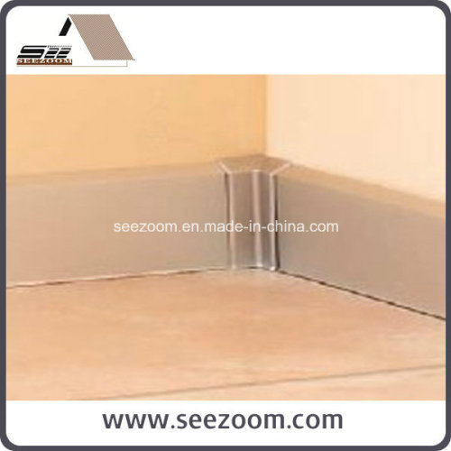 Hot Selling Silver Aluminum Flooring Base Board