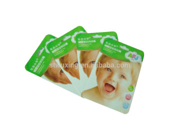 cheap custom printed slide blister insert card, back card