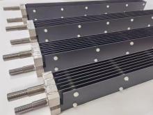 Ru-ir titanium anode MMO titanium anode titanium electrode used for Swimming pool disinfection