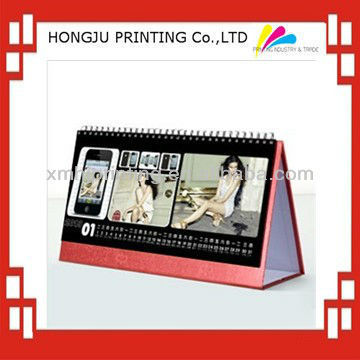 nice fashion desk calendar with photo frame