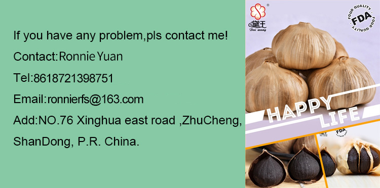 black garlic price for discount organic peeled black garlic cloves Factory OEM Free sample professional export