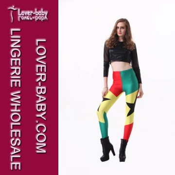 Ghana Flag Ladies Stockings Tights (L8772)