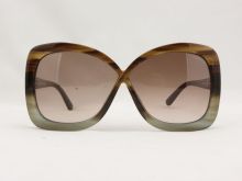 Tortoisesh Beige Double Color Frame Ladies Tom Ford Prescription Sunglasses Tf 0227 86j