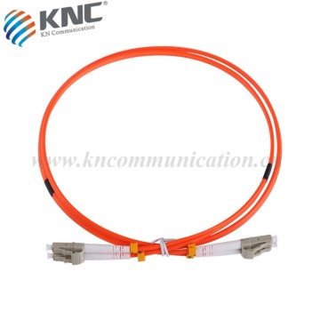 Manufacture MM duplex amp lc-lc om3 fiber optic patch cord