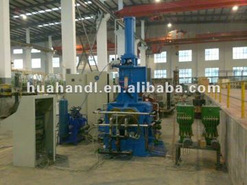 down unloading type rubber mixer