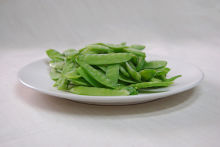 Delicious Iqf Freezing Fresh Beans , New Crop Brc Frozen Pea Pods