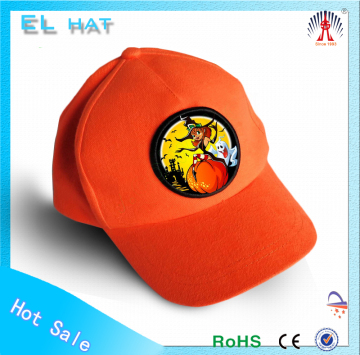 Black cap with cool flashing logo el advertising caps sound active el cap