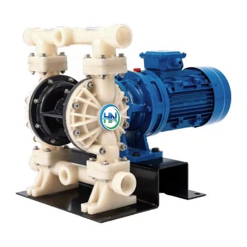 Corrosion-Resistant Diaphragm Pump for Chemical Solutions with Granular Impurities
