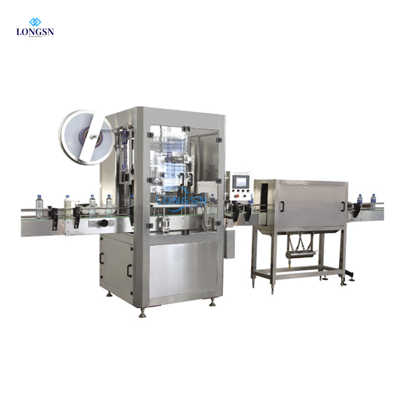 Cheap price automatic beverage juice water pet bottle labeling machine