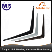 Iron shelf angle bracket support