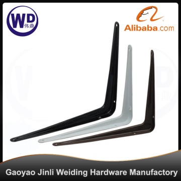 Iron shelf angle bracket support