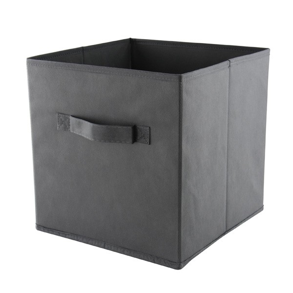 2016 Best Seller Cardboard Box Fabric Cube Non Woven Folding Storage Box