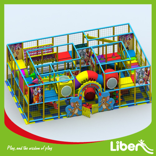 Huge indoor amusement playground