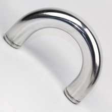 U Bend Length 300mm Aluminum Pipe Turbo Intercooler Air Intake Pipe