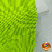 Football grid single brushed fleece fabric