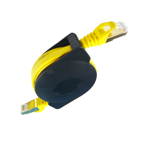 High Speed Cat7 Retractable Ethernet Flat Cable