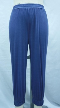 Women's knitted ankle sports pants