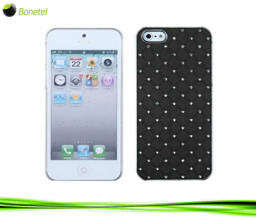 Luxurious Bling Spot Diamond Crystal Mobile Phone Case Cover for iPhone 5 -Black