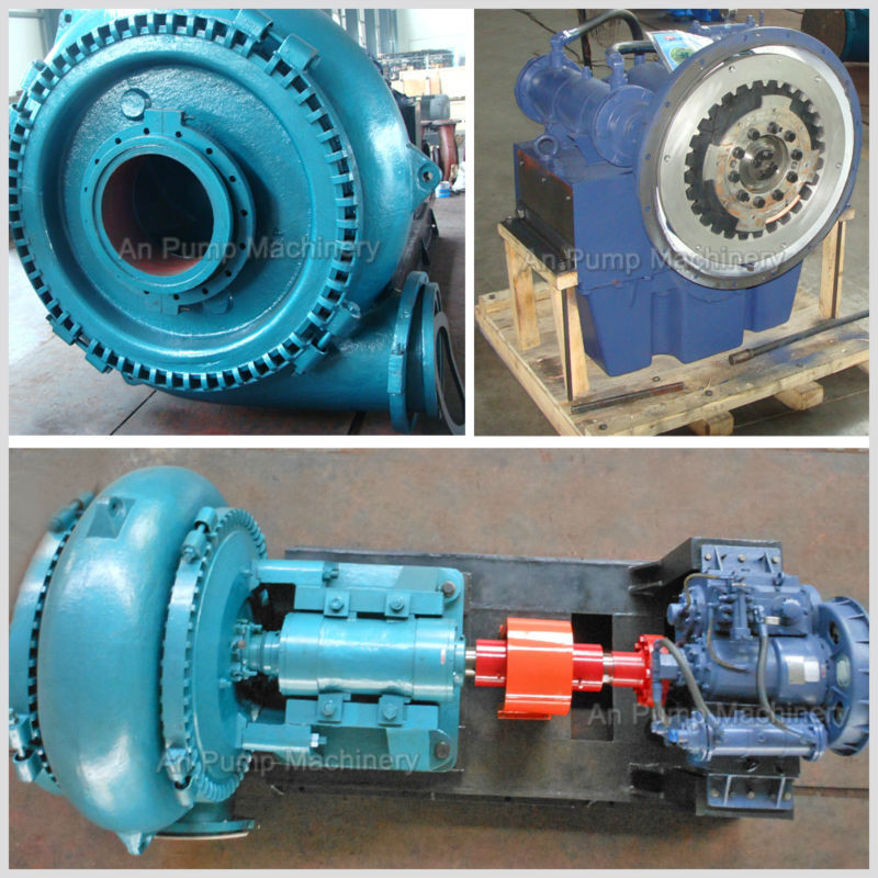 Dredger pump 4inch suction the sand