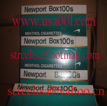 Newport 100s box cigarettes