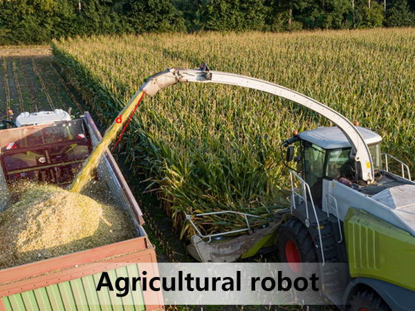 Agricultural robot ranging