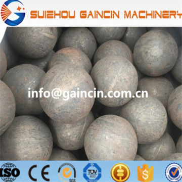 premium quality rolled forging balls, grinding forged steel balls, hammer-forged grinding balls with dia.1" to 6"