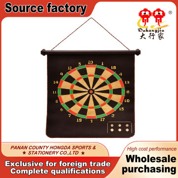 Modern 17inch Magnetic Dartboard with Secure Design