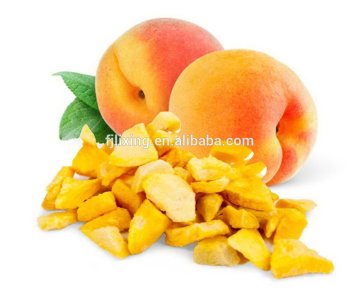 2015 DRIED FRUIT OFCHINESE FD FRUIT FREEZE DRIED YELLOW PEACH SLICE DICE POW