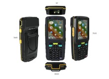 Cost-effective Wireless Handheld Mobile Android 1d and 2d barcode scanner 3g gprs (Rugged,waterproof,dustproof,tablet ip65)