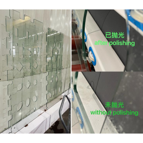 Automaitc CNC Glass Working Center pour le fraisage, le forage et le polissage