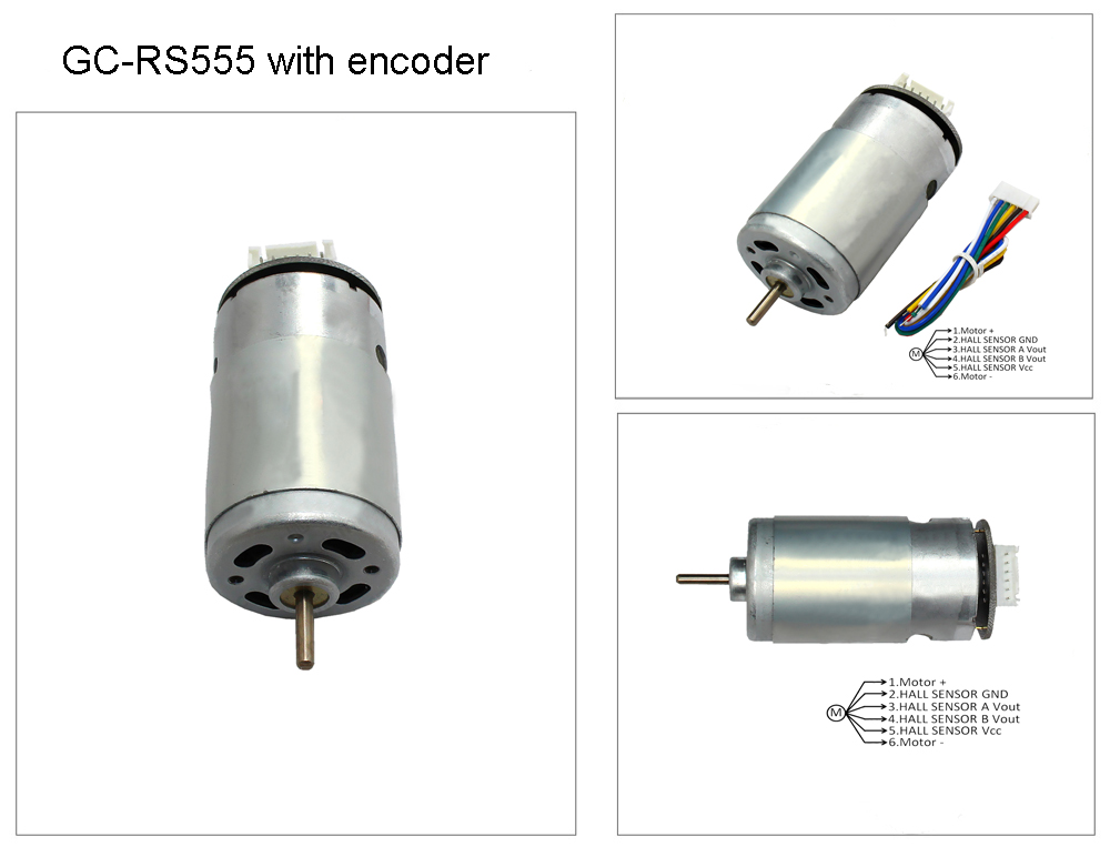 dc motor encoder