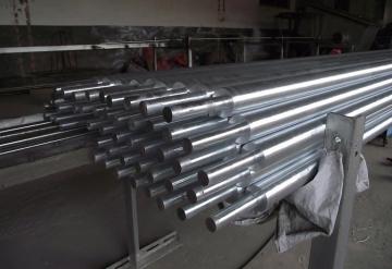 Low resistance galvanized electrical earthing rod