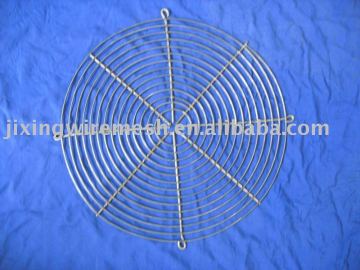 Fan guard grid