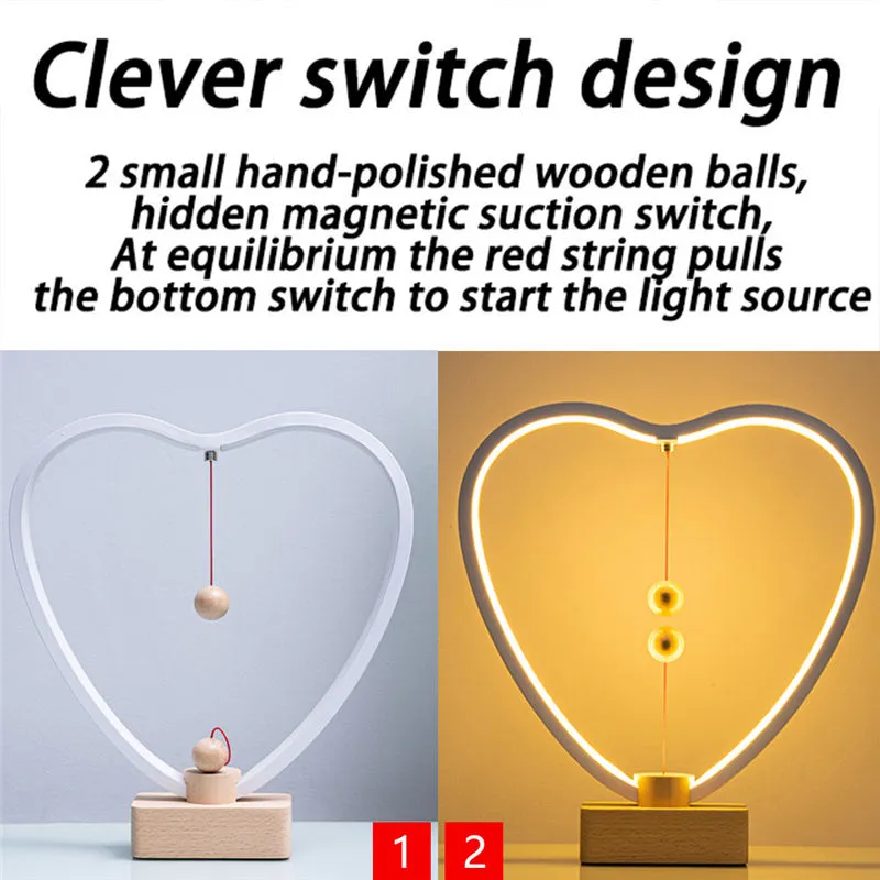 Modern Floating Night Light for Stylish Home Ambiance
