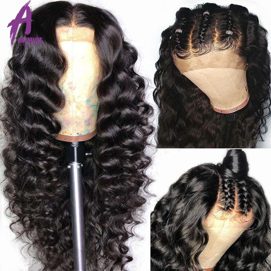 13*4 Deep Part Glueless Lace Front Human Hair Wigs Lace Front Wig Pre Plucked with Baby Hair Indian Remy Lace Wigs