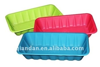 Plastic ice cream tray